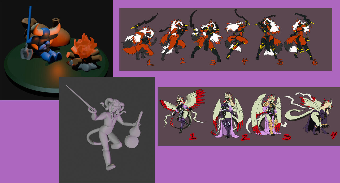 Mock-up examples